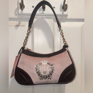 Juicy couture velour shoulder bag